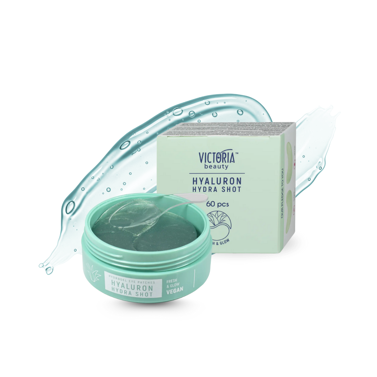 Patchs oculaires hydrogel Hydra Shot  Victoria Beauty
